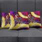 Trinbago Knight Riders Cricket Pillow Cover Trinidad and Tobago Unleash The Knight Brush Stroke