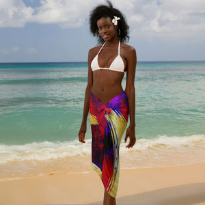 Trinbago Knight Riders Cricket Sarong Trinidad and Tobago Unleash The Knight Brush Stroke