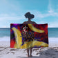 Trinbago Knight Riders Cricket Sarong Trinidad and Tobago Unleash The Knight Brush Stroke