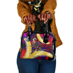 Trinbago Knight Riders Cricket Shoulder Handbag Trinidad and Tobago Unleash The Knight Brush Stroke