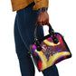 Trinbago Knight Riders Cricket Shoulder Handbag Trinidad and Tobago Unleash The Knight Brush Stroke