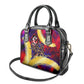 Trinbago Knight Riders Cricket Shoulder Handbag Trinidad and Tobago Unleash The Knight Brush Stroke