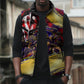 Trinbago Knight Riders Cricket Sleeveless Puffer Jacket Trinidad and Tobago Unleash The Knight Brush Stroke