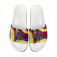 Trinbago Knight Riders Cricket Slide Sandals Trinidad and Tobago Unleash The Knight Brush Stroke