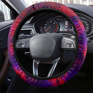 Trinbago Knight Riders Cricket Steering Wheel Cover Trinidad and Tobago Unleash The Knight Brush Stroke