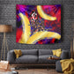 Trinbago Knight Riders Cricket Tapestry Trinidad and Tobago Unleash The Knight Brush Stroke