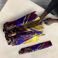 Trinbago Knight Riders Cricket Umbrella Trinidad and Tobago Unleash The Knight Brush Stroke