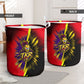 Trinidad and Tobago Cricket Laundry Basket Trinbago Knight Riders - Ride Or Die Comic Halftone