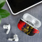 Trinidad and Tobago Cricket AirPods Case Trinbago Knight Riders - Ride Or Die Comic Halftone