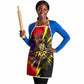 Trinidad and Tobago Cricket Apron Trinbago Knight Riders - Ride Or Die Comic Halftone