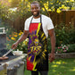 Trinidad and Tobago Cricket Apron Trinbago Knight Riders - Ride Or Die Comic Halftone