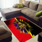 Trinidad and Tobago Cricket Area Rug Trinbago Knight Riders - Ride Or Die Comic Halftone