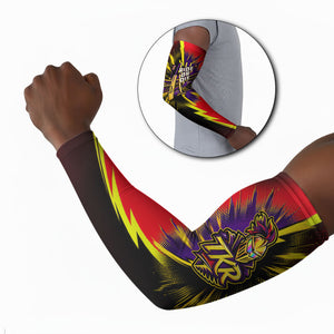 Trinidad and Tobago Cricket Arm Sleeves Trinbago Knight Riders - Ride Or Die Comic Halftone