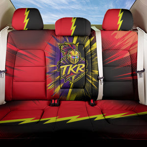 Trinidad and Tobago Cricket Back Car Seat Cover Trinbago Knight Riders - Ride Or Die Comic Halftone