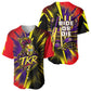 Trinidad and Tobago Cricket Baseball Jersey Trinbago Knight Riders - Ride Or Die Comic Halftone