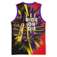 Trinidad and Tobago Cricket Basketball Jersey Trinbago Knight Riders - Ride Or Die Comic Halftone