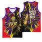 Trinidad and Tobago Cricket Basketball Jersey Trinbago Knight Riders - Ride Or Die Comic Halftone