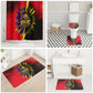 Trinidad and Tobago Cricket Bathroom Set Trinbago Knight Riders - Ride Or Die Comic Halftone