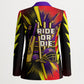 Trinidad and Tobago Cricket Blazer Trinbago Knight Riders - Ride Or Die Comic Halftone