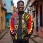 Trinidad and Tobago Cricket Bomber Jacket Trinbago Knight Riders - Ride Or Die Comic Halftone