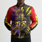 Trinidad and Tobago Cricket Bomber Puffer Jacket Trinbago Knight Riders - Ride Or Die Comic Halftone
