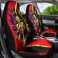 Trinidad and Tobago Cricket Car Seat Cover Trinbago Knight Riders - Ride Or Die Comic Halftone