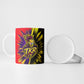 Trinidad and Tobago Cricket Ceramic Mug Trinbago Knight Riders - Ride Or Die Comic Halftone