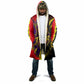 Trinidad and Tobago Cricket Cloak Trinbago Knight Riders - Ride Or Die Comic Halftone