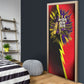 Trinidad and Tobago Cricket Door Cover Trinbago Knight Riders - Ride Or Die Comic Halftone