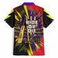 Trinidad and Tobago Cricket Hawaiian Shirt Trinbago Knight Riders - Ride Or Die Comic Halftone