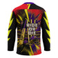 Trinidad and Tobago Cricket Hockey Jersey Trinbago Knight Riders - Ride Or Die Comic Halftone