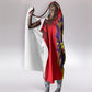 Trinidad and Tobago Cricket Hooded Blanket Trinbago Knight Riders - Ride Or Die Comic Halftone