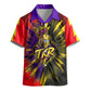 Trinidad and Tobago Cricket Kid Hawaiian Shirt Trinbago Knight Riders - Ride Or Die Comic Halftone
