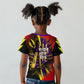 Trinidad and Tobago Cricket Kid T shirt Trinbago Knight Riders - Ride Or Die Comic Halftone