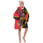 Trinidad and Tobago Cricket Kid Wearable Blanket Hoodie Trinbago Knight Riders - Ride Or Die Comic Halftone