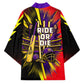 Trinidad and Tobago Cricket Kimono Trinbago Knight Riders - Ride Or Die Comic Halftone