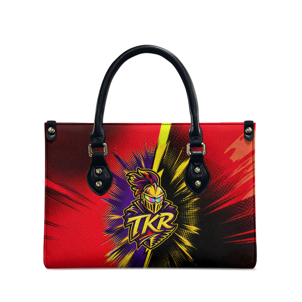 Trinidad and Tobago Cricket Leather Bag Trinbago Knight Riders - Ride Or Die Comic Halftone