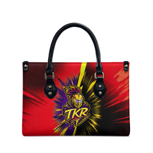 Trinidad and Tobago Cricket Leather Bag Trinbago Knight Riders - Ride Or Die Comic Halftone