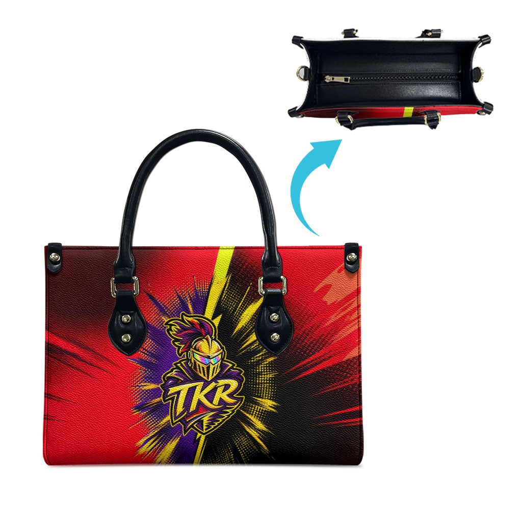 Trinidad and Tobago Cricket Leather Bag Trinbago Knight Riders - Ride Or Die Comic Halftone