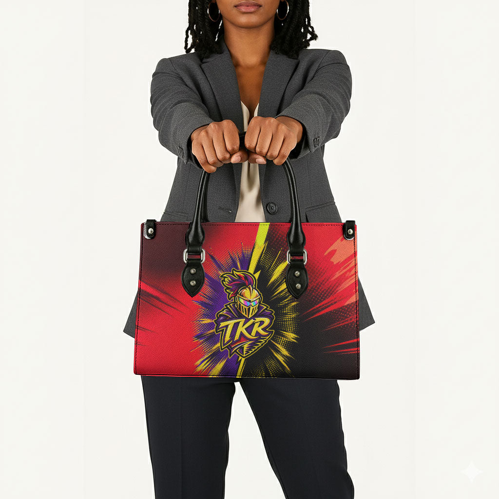 Trinidad and Tobago Cricket Leather Bag Trinbago Knight Riders - Ride Or Die Comic Halftone