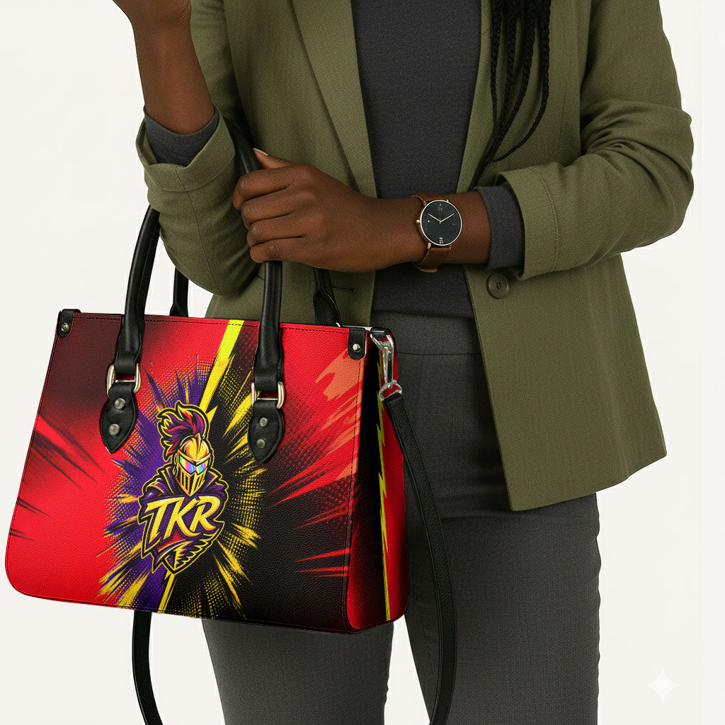 Trinidad and Tobago Cricket Leather Bag Trinbago Knight Riders - Ride Or Die Comic Halftone