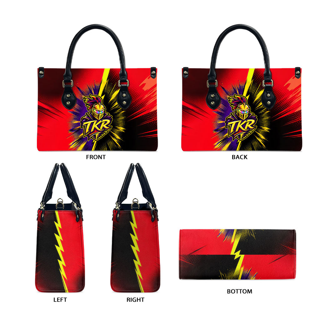 Trinidad and Tobago Cricket Leather Bag Trinbago Knight Riders - Ride Or Die Comic Halftone