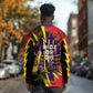 Trinidad and Tobago Cricket Long Sleeve Shirt Trinbago Knight Riders - Ride Or Die Comic Halftone