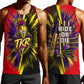 Trinidad and Tobago Cricket Men Tank Top Trinbago Knight Riders - Ride Or Die Comic Halftone