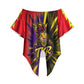 Trinidad and Tobago Cricket Off Shoulder Wrap Waist Top Trinbago Knight Riders - Ride Or Die Comic Halftone