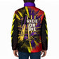 Trinidad and Tobago Cricket Padded Jacket Trinbago Knight Riders - Ride Or Die Comic Halftone