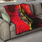 Trinidad and Tobago Cricket Quilt Trinbago Knight Riders - Ride Or Die Comic Halftone