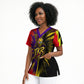 Trinidad and Tobago Cricket Scrub Top Trinbago Knight Riders - Ride Or Die Comic Halftone
