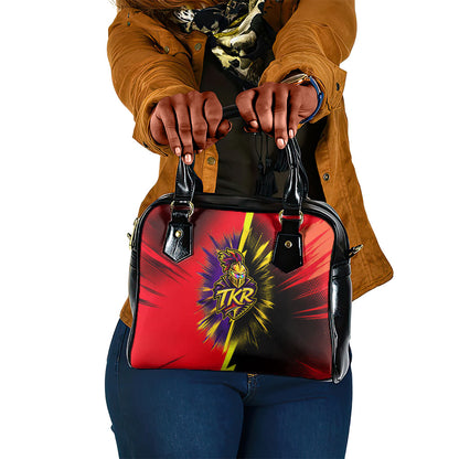 Trinidad and Tobago Cricket Shoulder Handbag Trinbago Knight Riders - Ride Or Die Comic Halftone