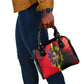 Trinidad and Tobago Cricket Shoulder Handbag Trinbago Knight Riders - Ride Or Die Comic Halftone